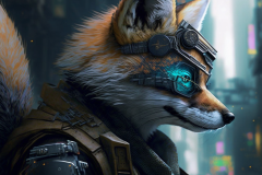 Miles Prower in a Cyberpunk World