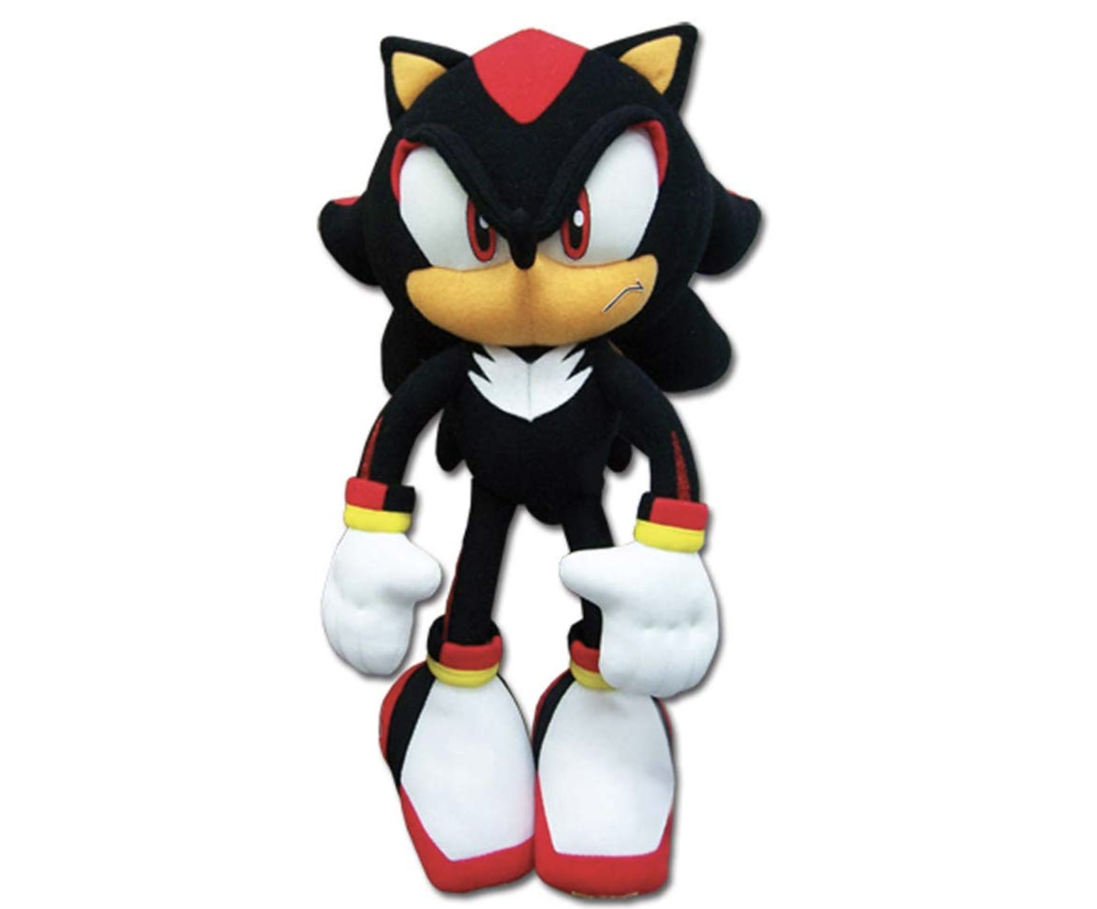 Sonic The Hedgehog New_8967 Great Eastern GE-8967 - Shadow Plush, 12", Multicolor