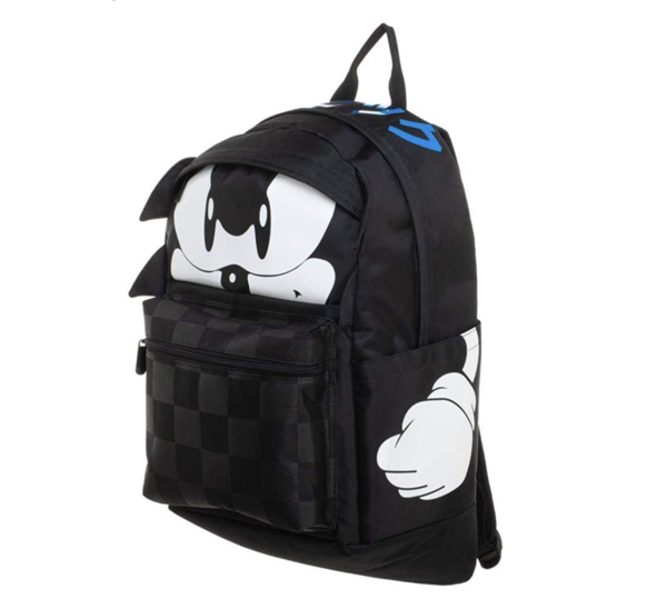 Sonic The Hedgehog Kanji Text Laptop Backpack