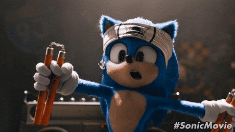 Sonic the Movie. Funny. Feeling like the real Sonic.